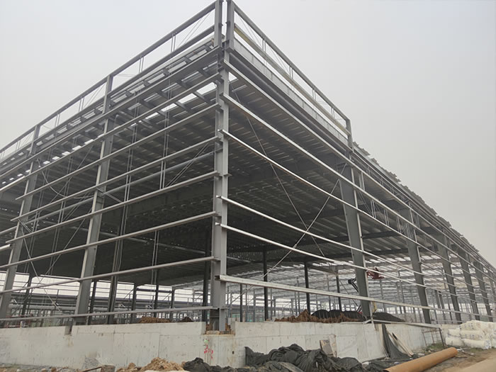 福安钢结构厂房网架工程